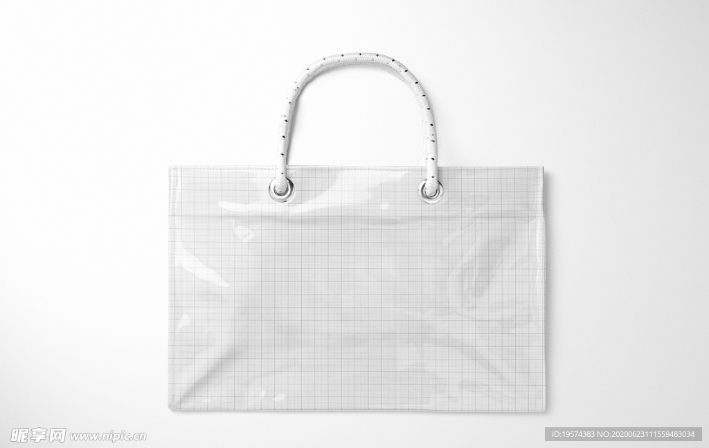 乙烯基聚氯乙烯可重复使用手提袋