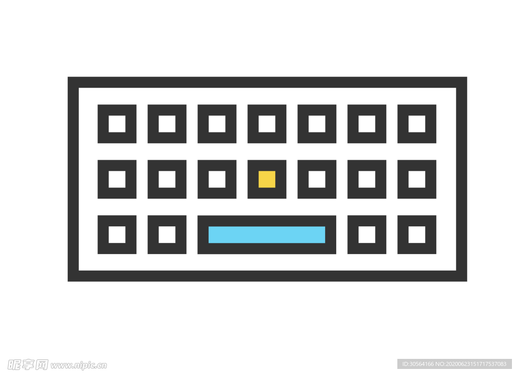 图标图形标志简笔画装饰素材