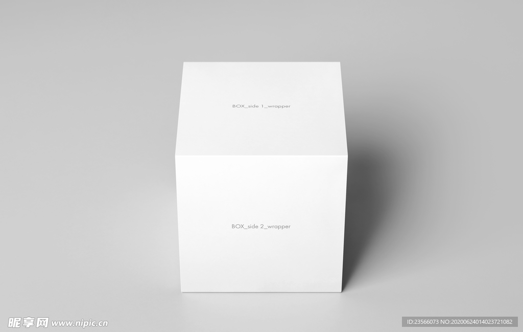 包装盒子展示效果图