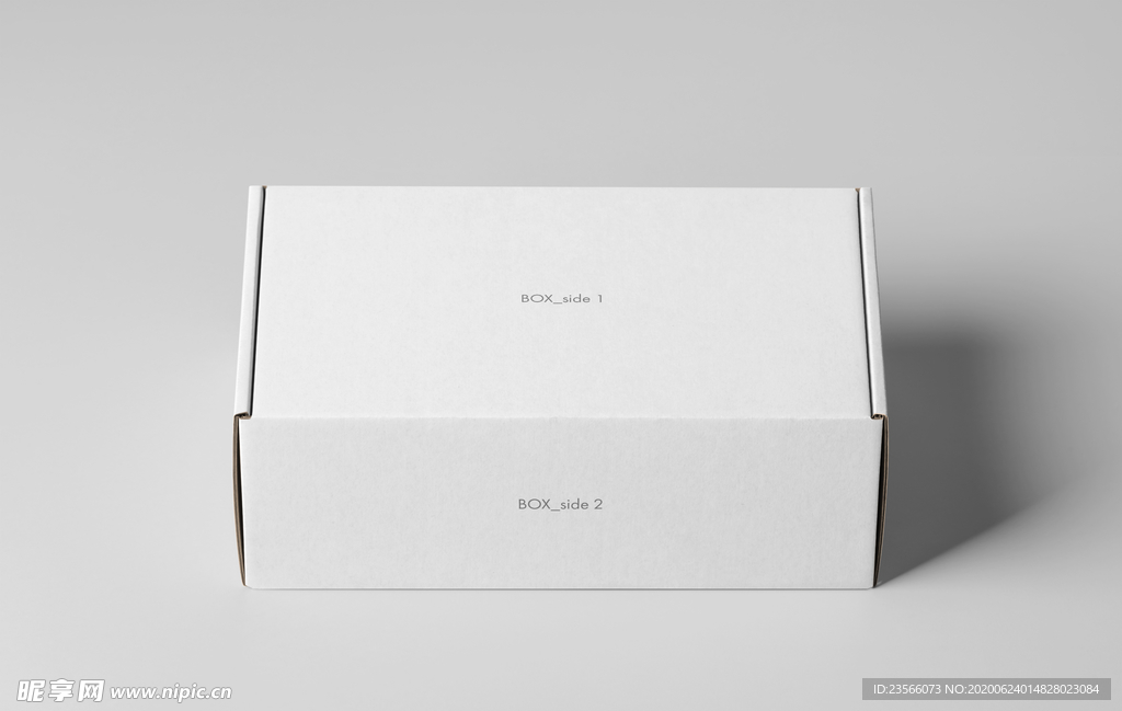 包装盒子展示效果图