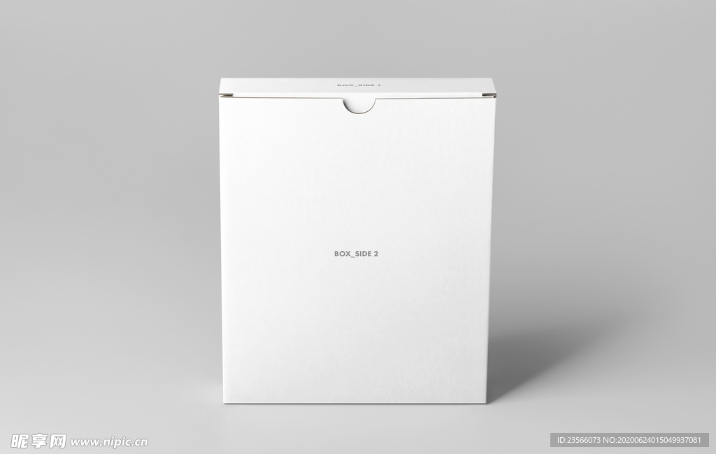 包装盒子展示效果图