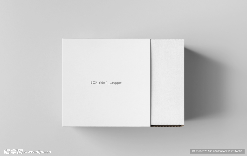 包装盒子展示效果图
