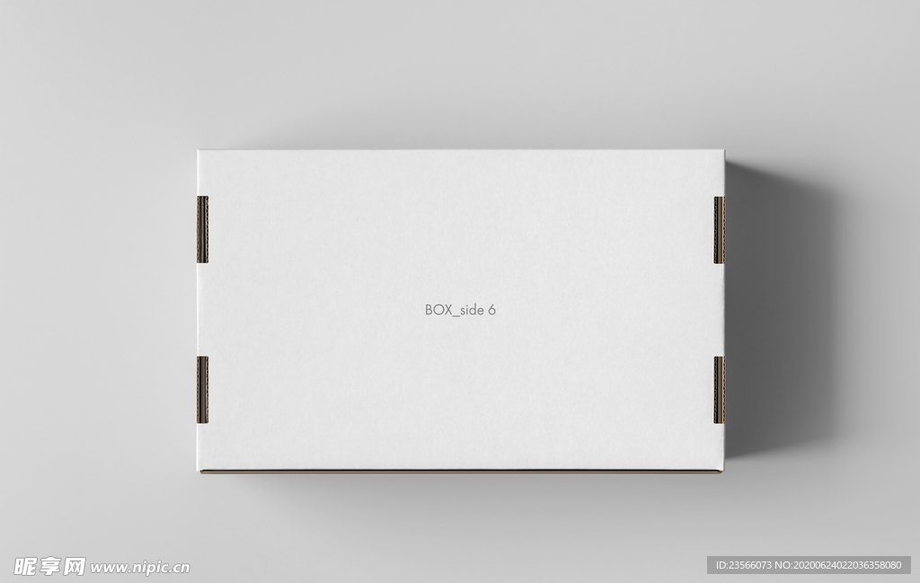包装盒子展示效果图