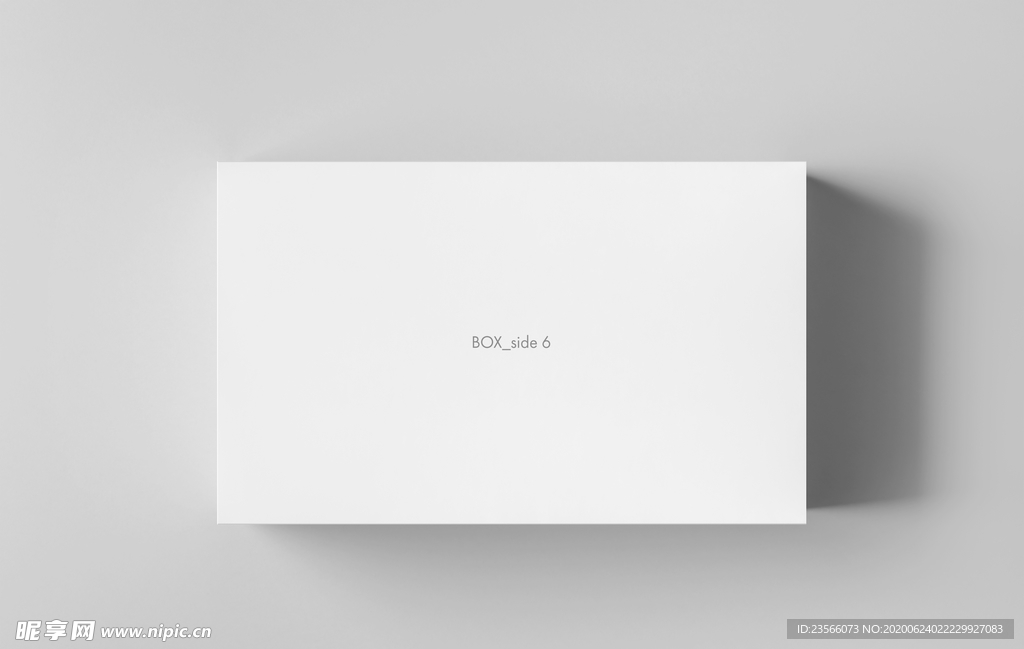 包装盒子展示效果图