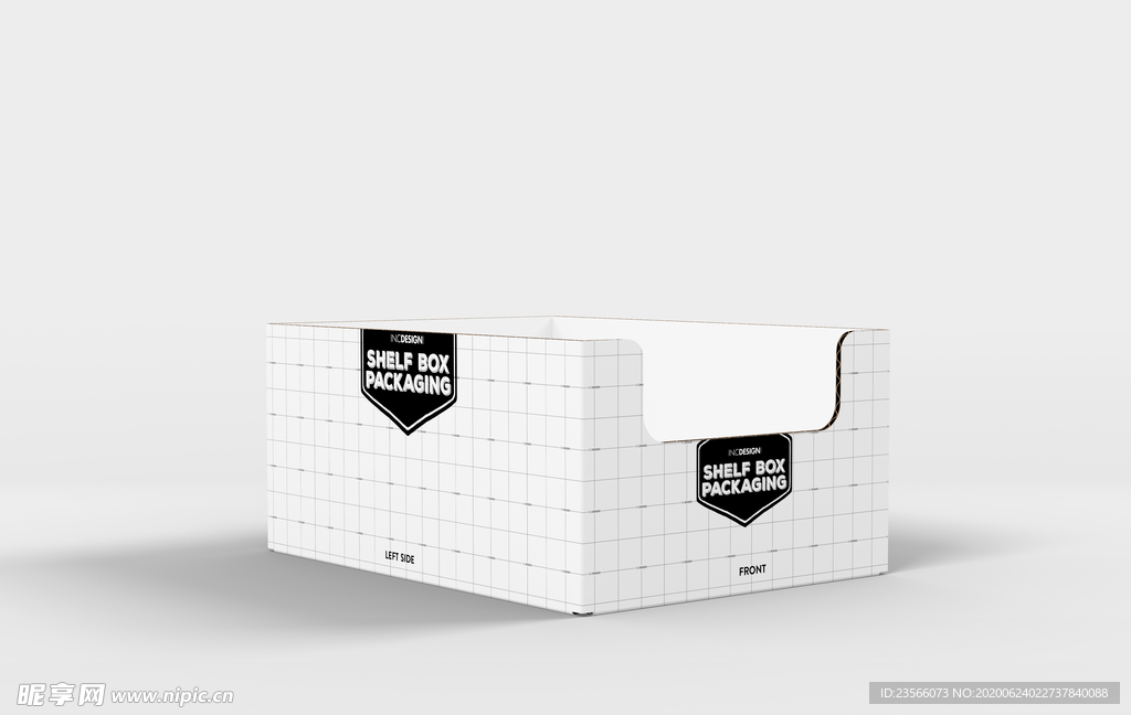 包装盒子展示效果图