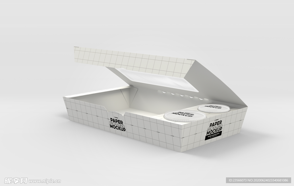 包装盒子展示效果图