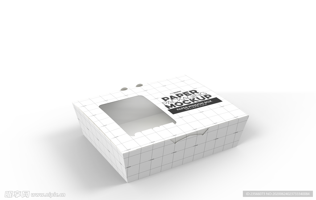 包装盒子展示效果图