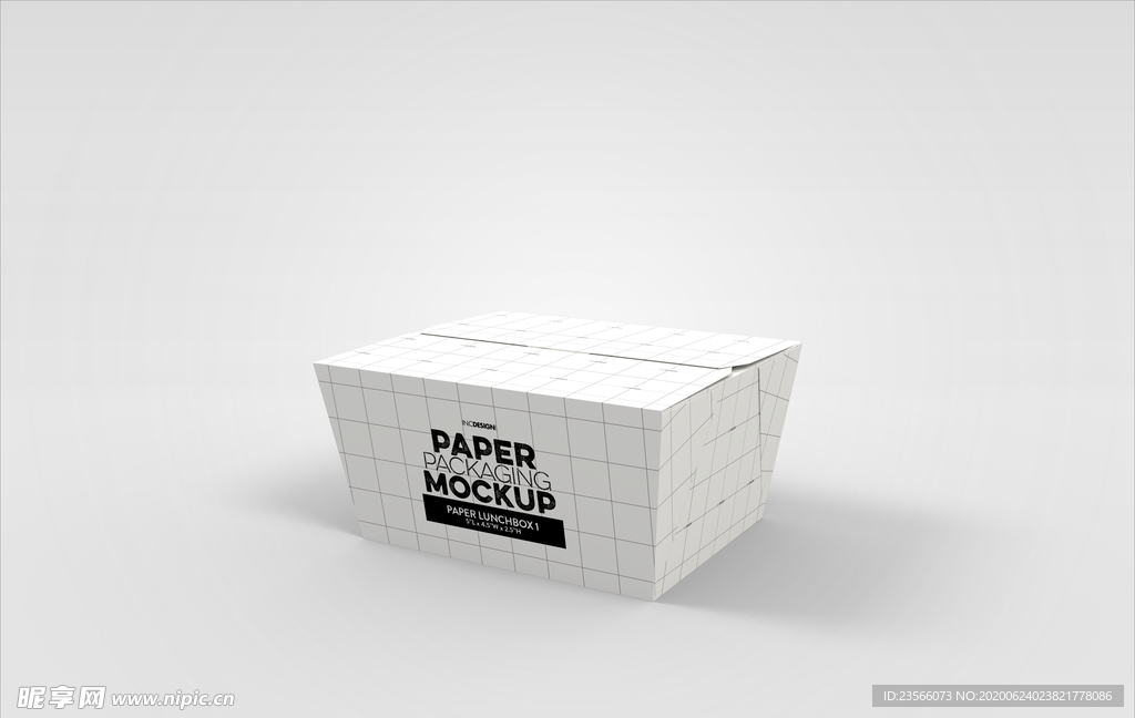 包装盒子展示效果图