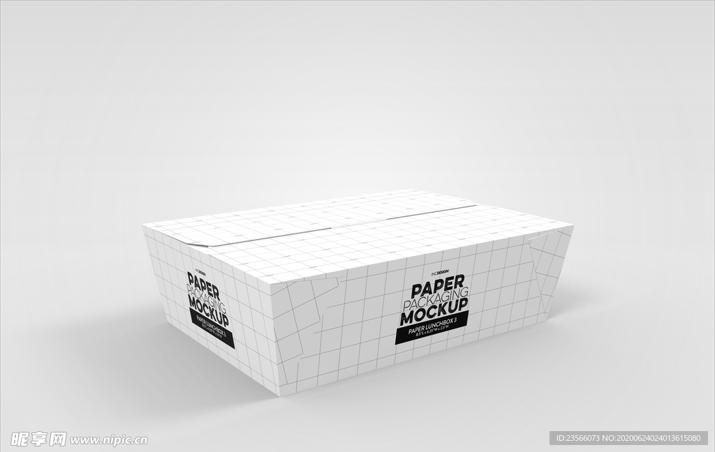 包装盒子展示效果图