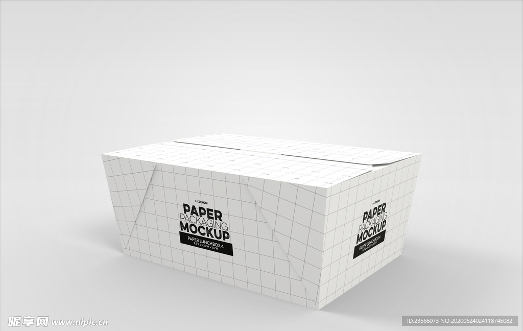 包装盒子展示效果图