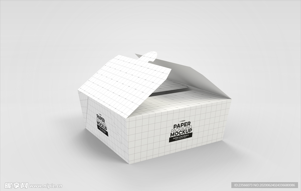 包装盒子展示效果图