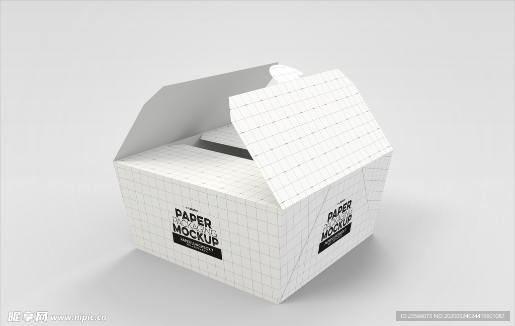 包装盒子展示效果图