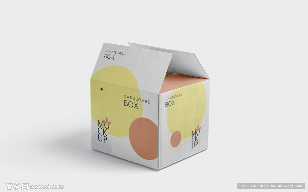 包装盒子展示效果图