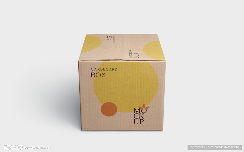 包装盒子展示效果图