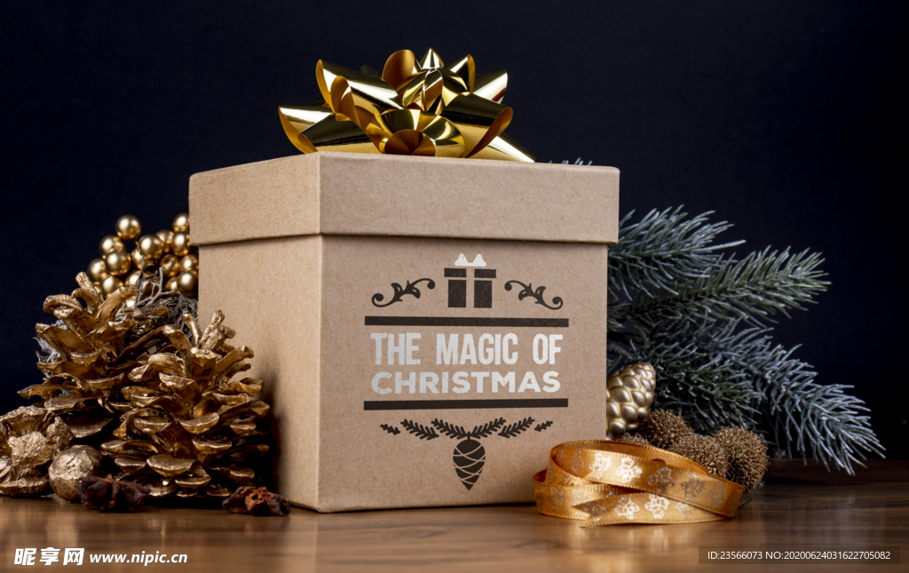 包装盒子展示效果图