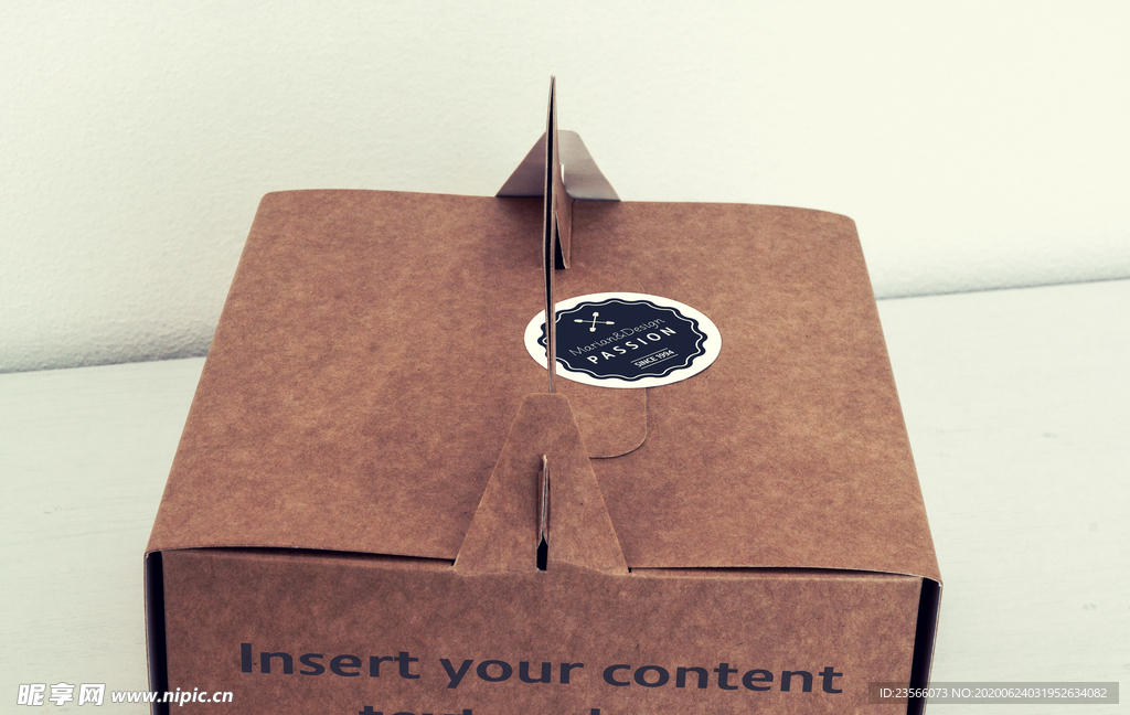 包装盒子展示效果图