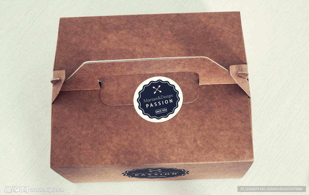 包装盒子展示效果图