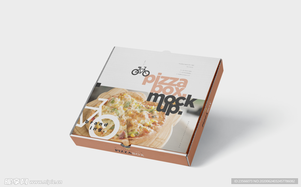 包装盒子展示效果图