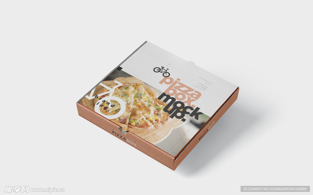 包装盒子展示效果图