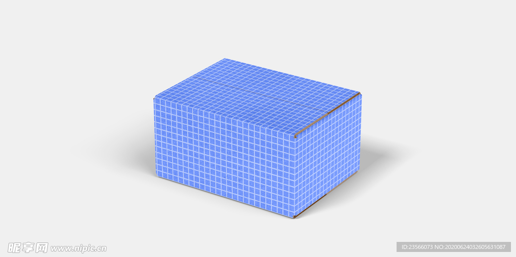 包装盒子展示效果图