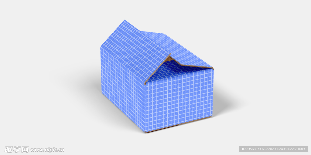 包装盒子展示效果图