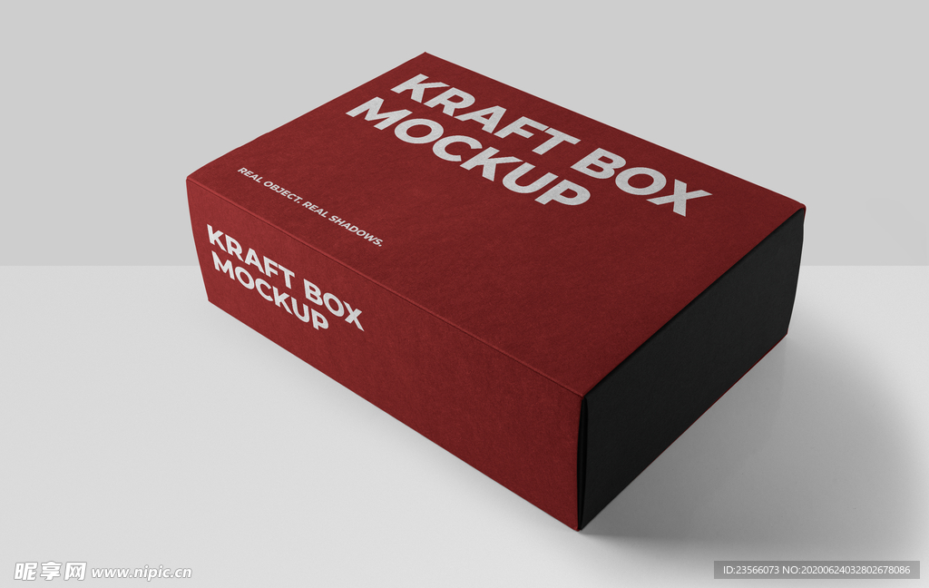 包装盒子展示效果图