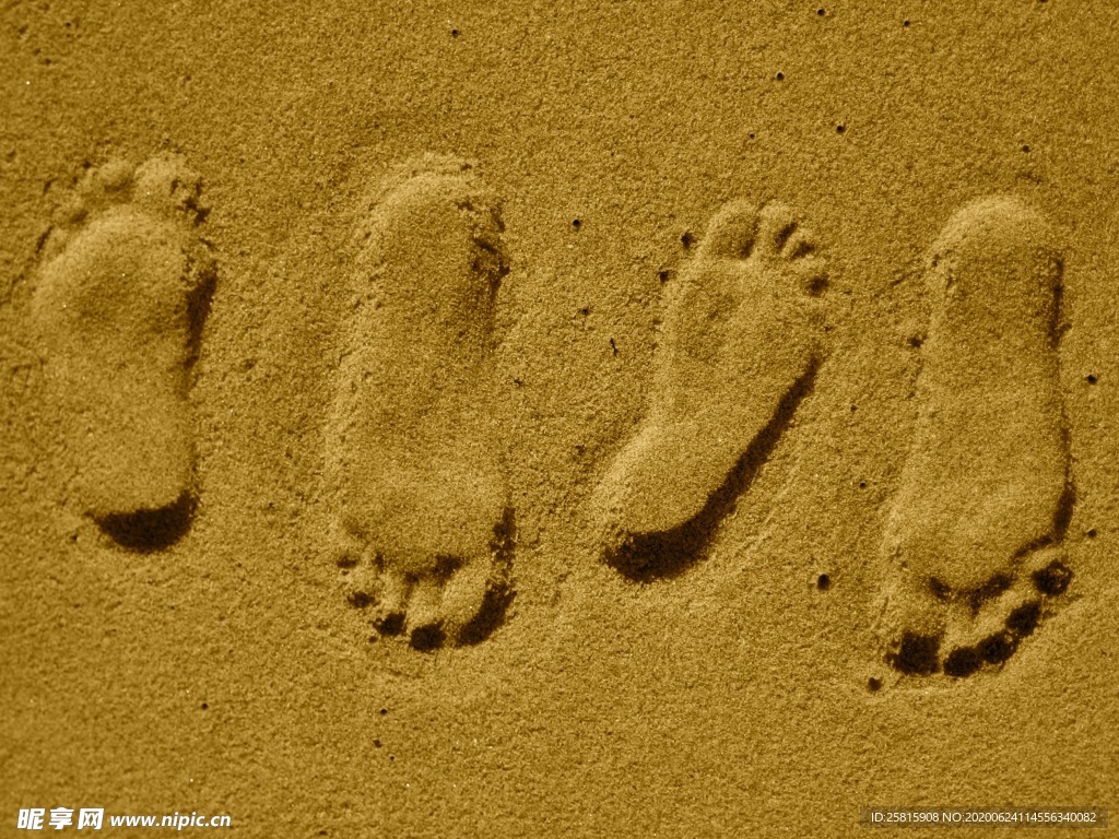 脚印鞋印足迹痕迹图片