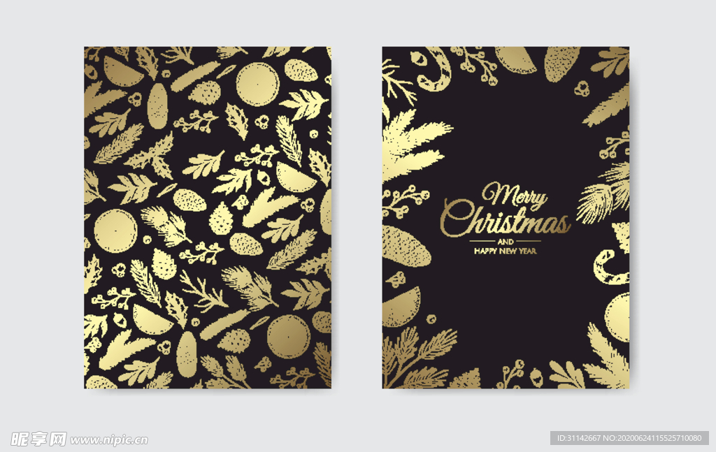 圣诞节快乐 邀请函 宣传册