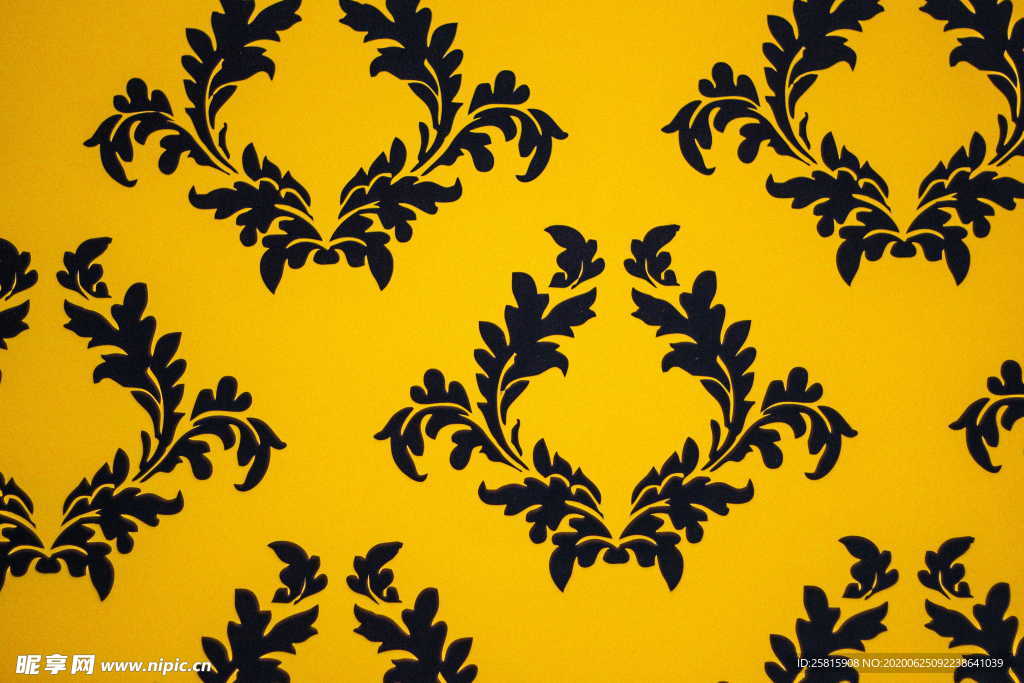 黄色抽象唯美背景图片