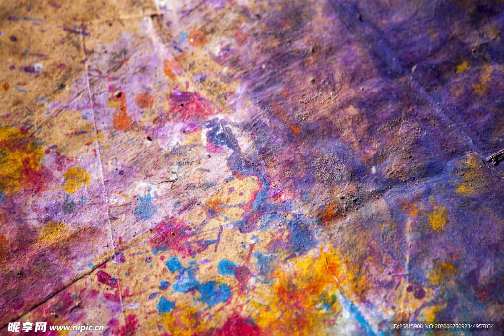 黄色抽象唯美背景图片