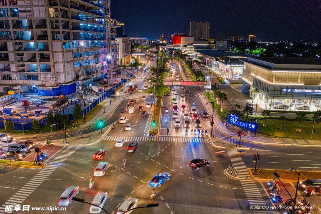 夜景城市夜景图片