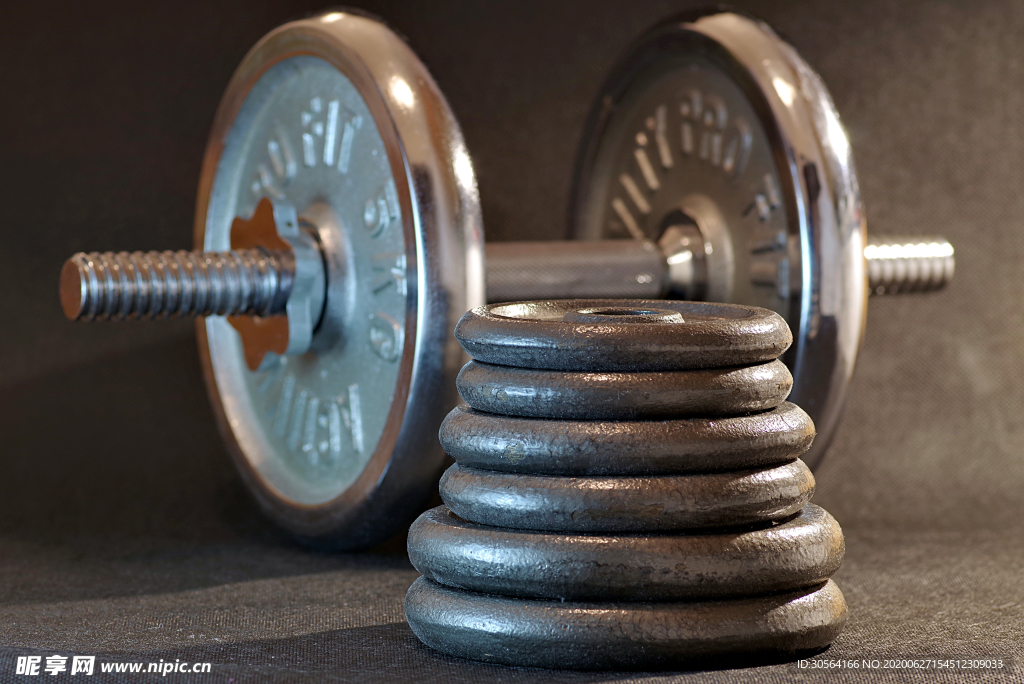 运动健身肌肉锻炼背景素材