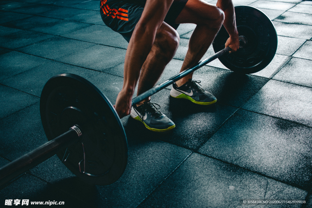 运动健身肌肉锻炼背景素材