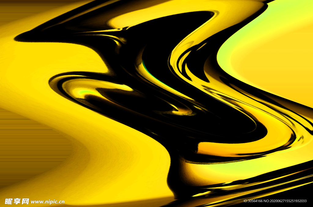 金色纹理肌理流动液体背景素材