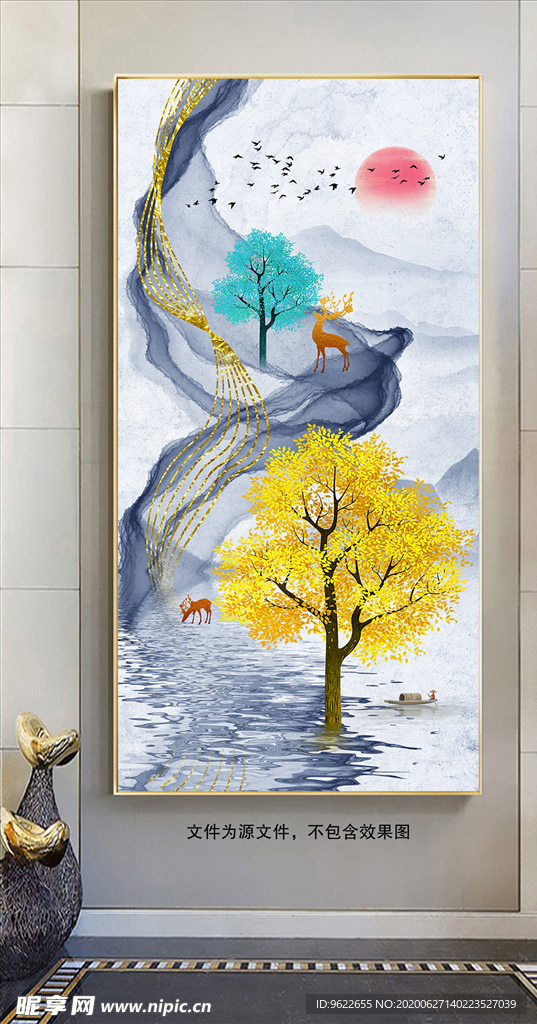 新中式水墨装饰画