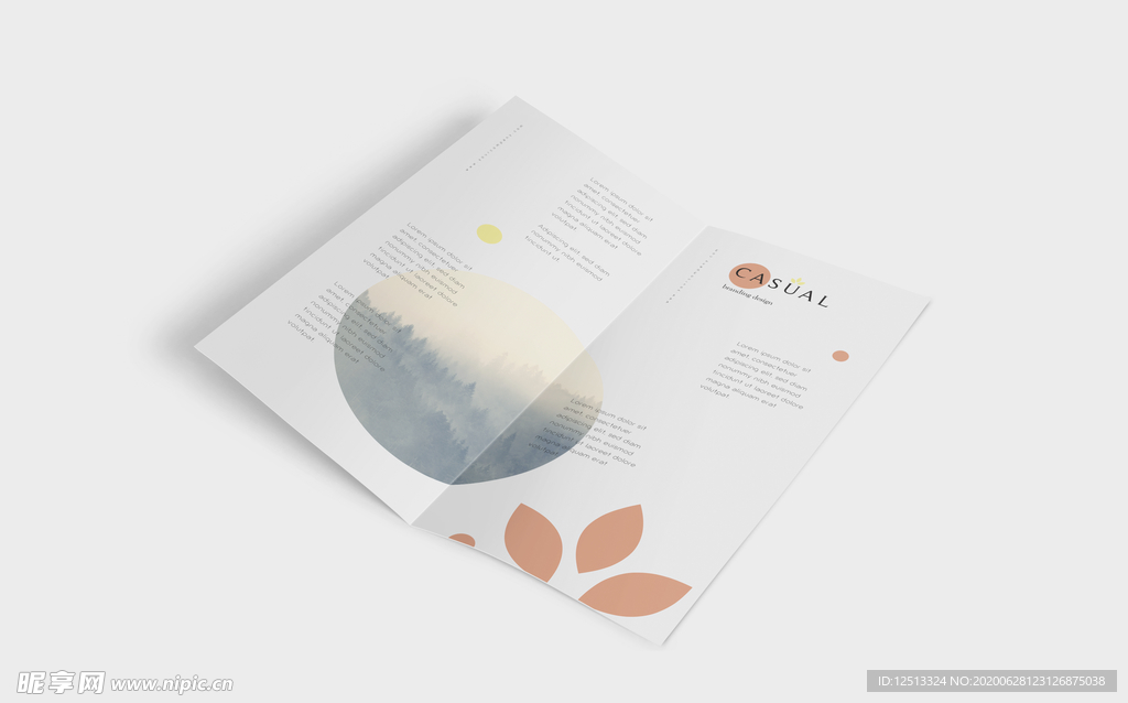 产品折页样机