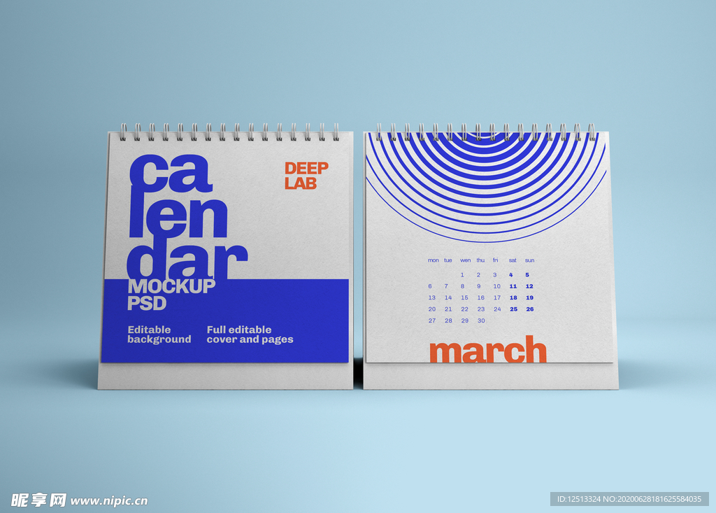 台历样机