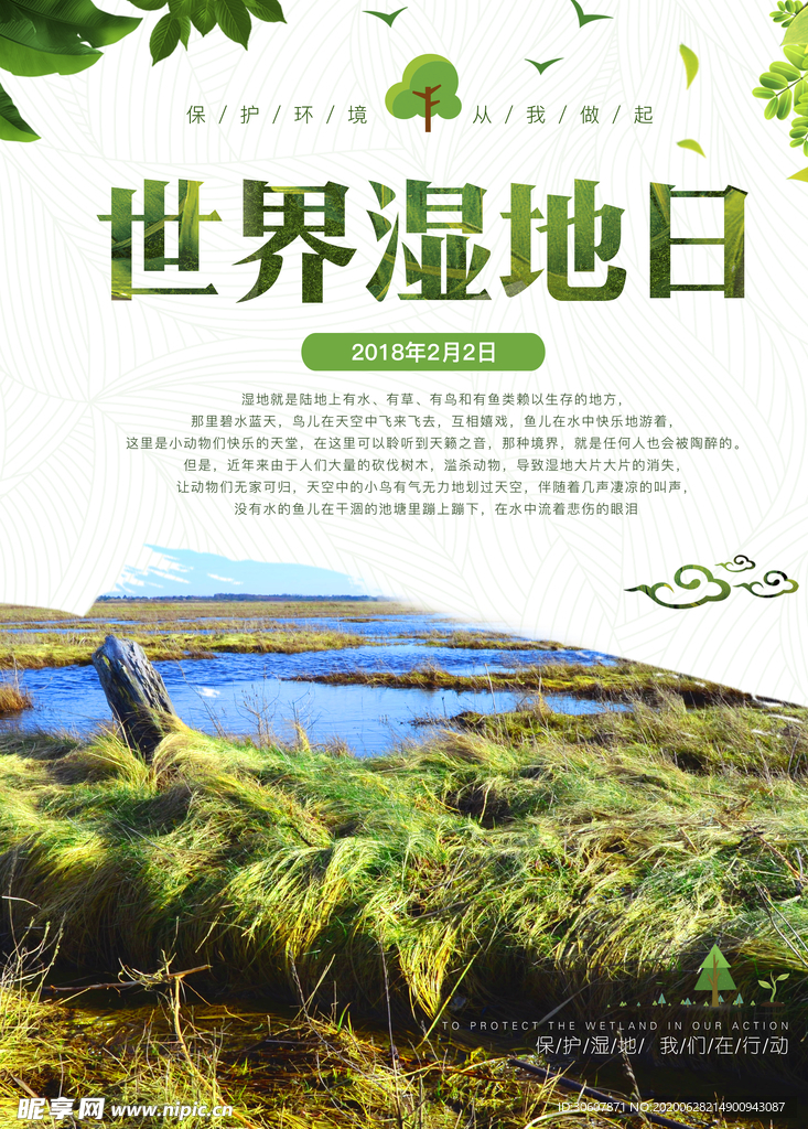 湿地海报