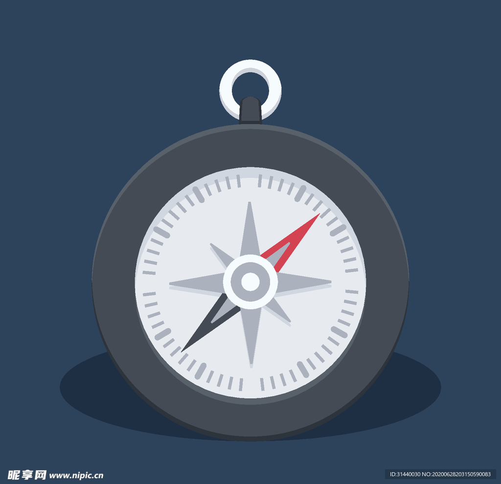 卡通指南针