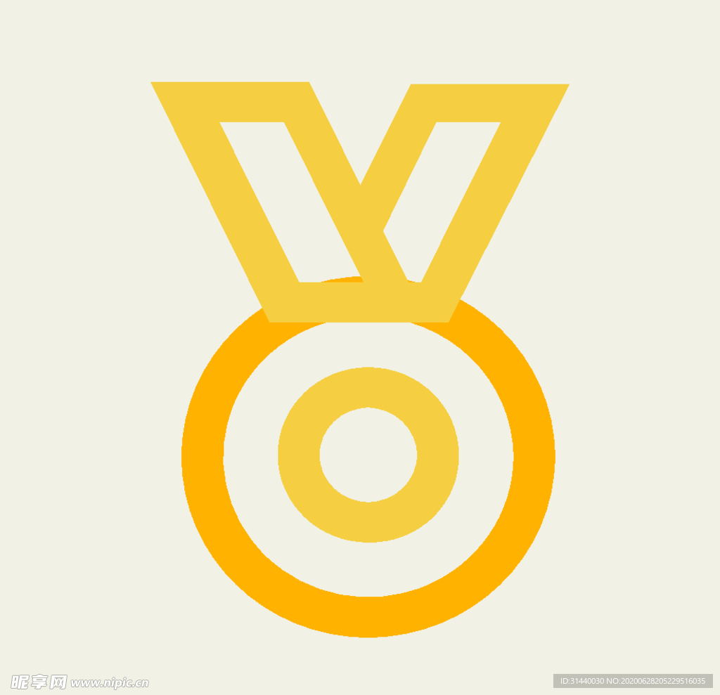 矢量奖牌