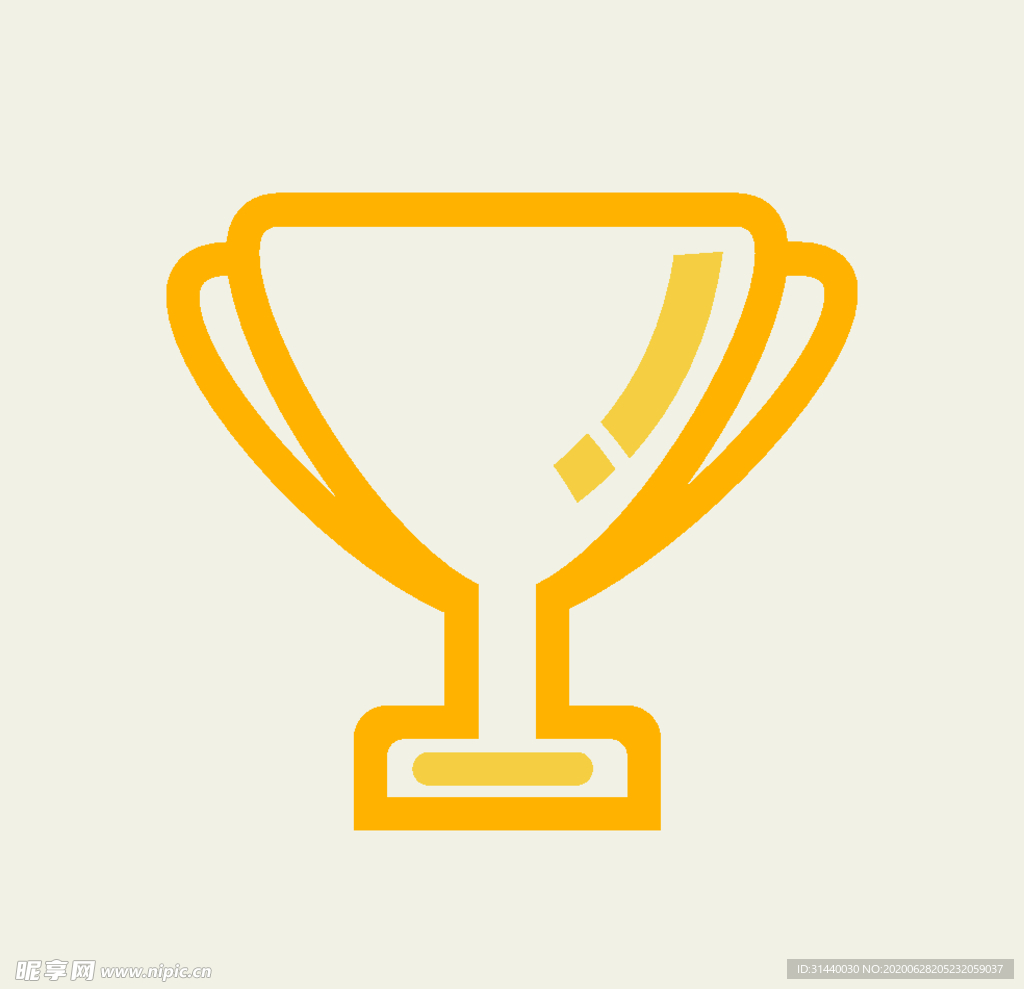矢量奖杯