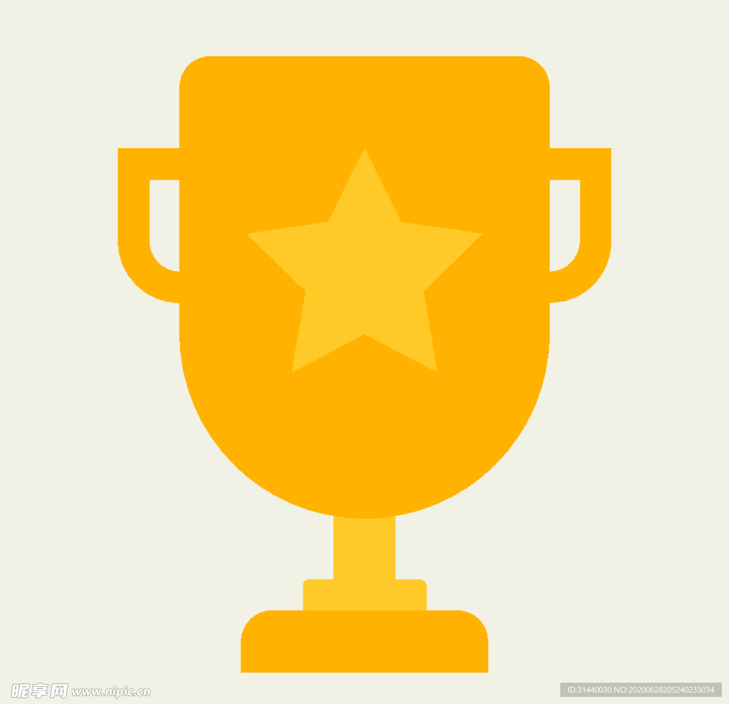 矢量奖杯