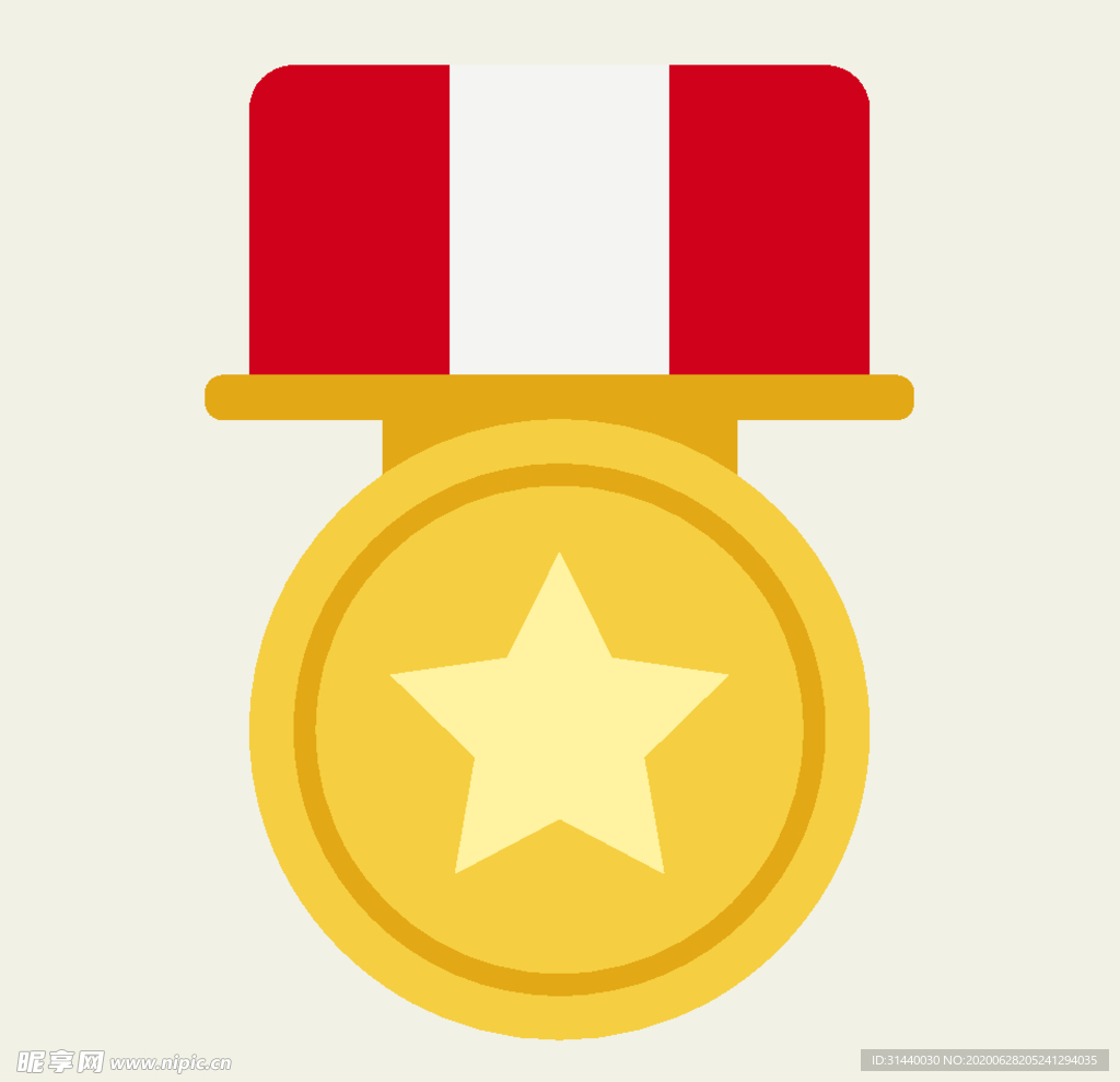 矢量奖牌