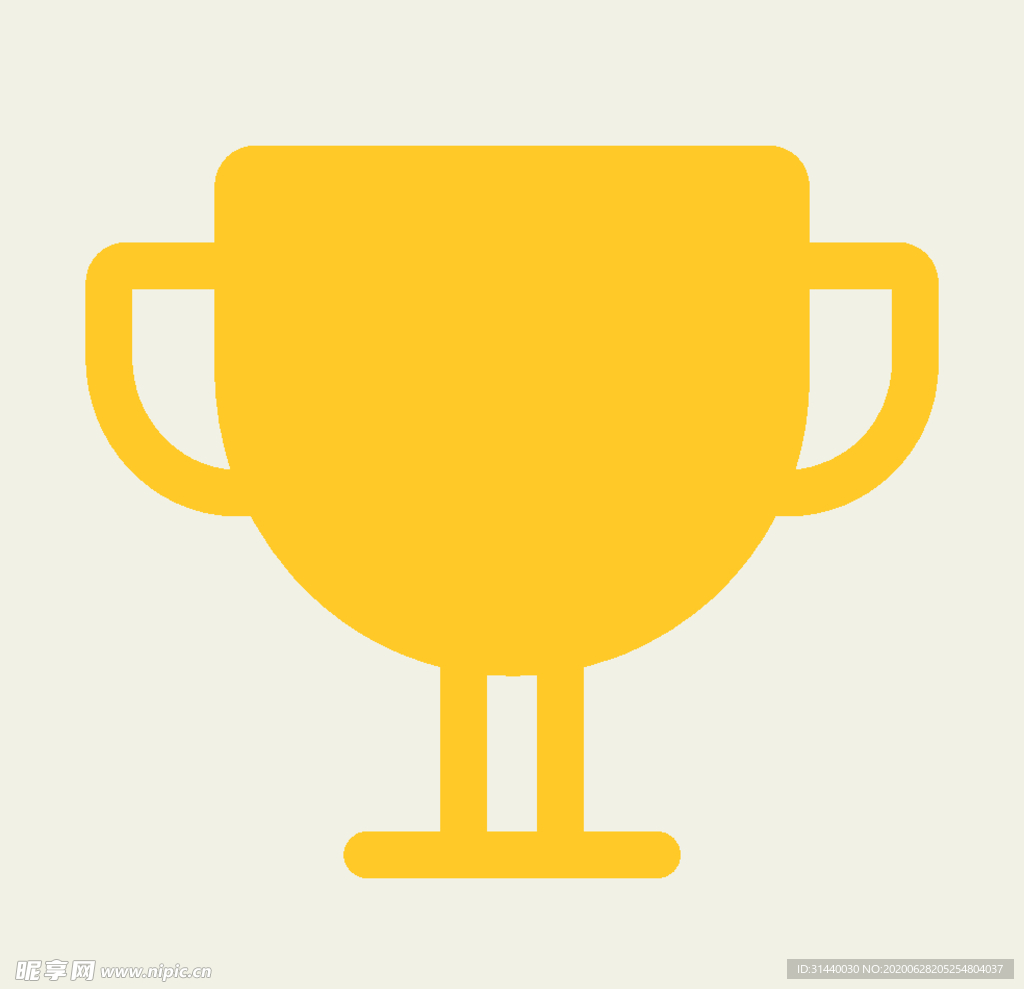 矢量奖杯