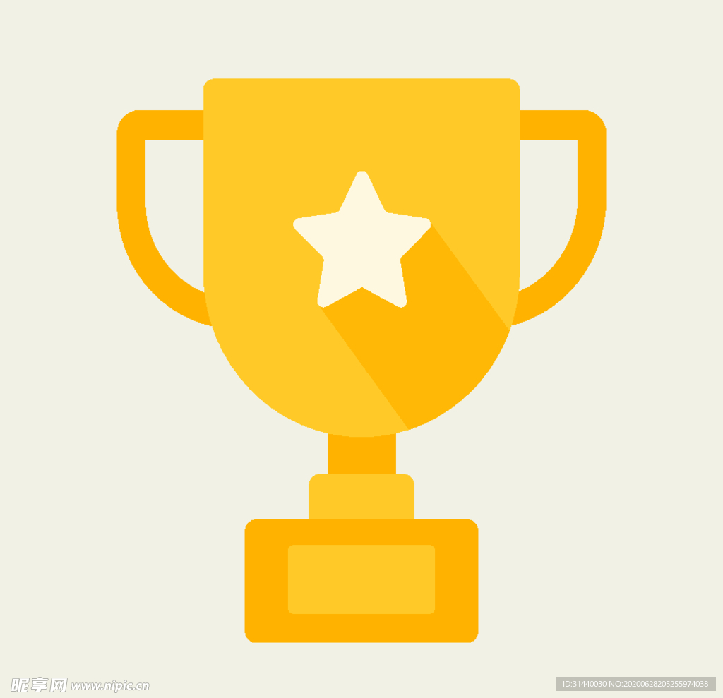 矢量奖杯