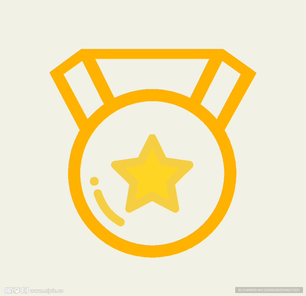 矢量奖牌