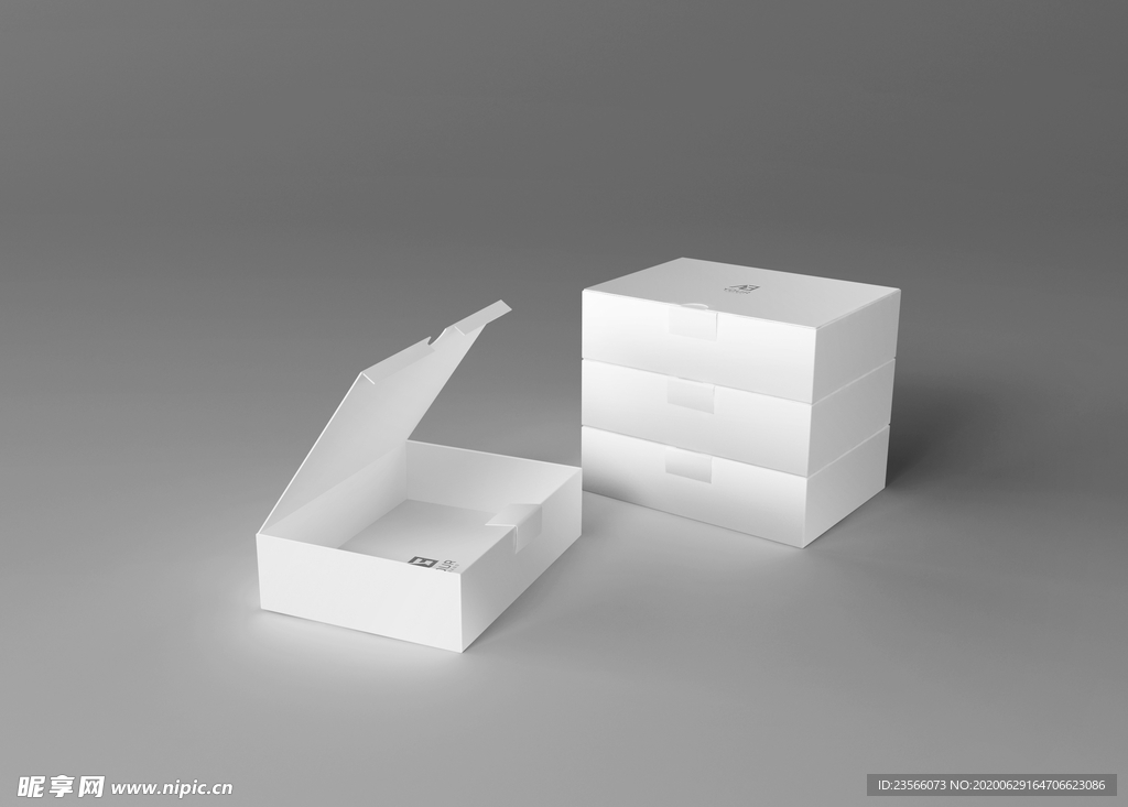 包装纸盒设计效果图