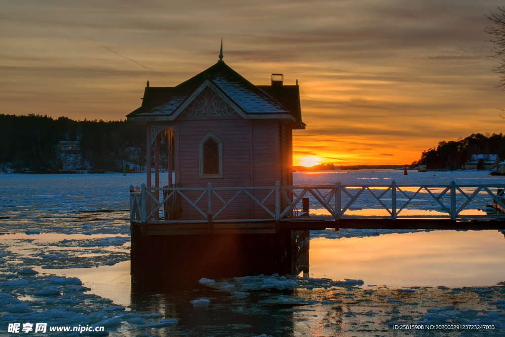 芬兰图尔库城市风景图片