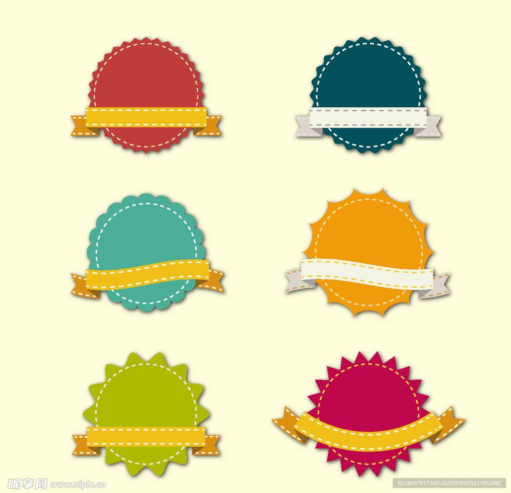 矢量标签素材