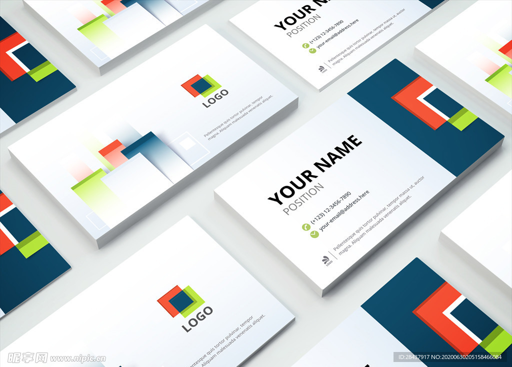 矢量名片模板